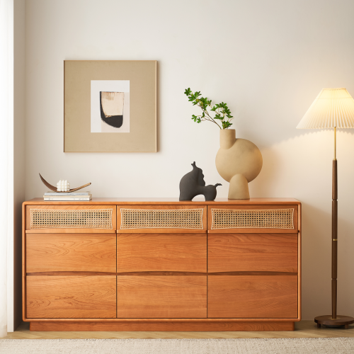 Solidwood Calamo Chest of 9 Drawers