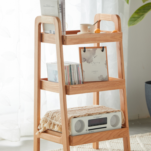 Solidwood Fuji Shelving Unit 3-Tier