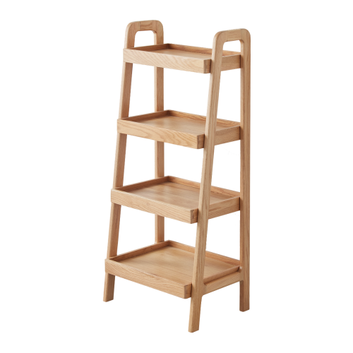 Solidwood Fuji Shelving Unit 4-Tier