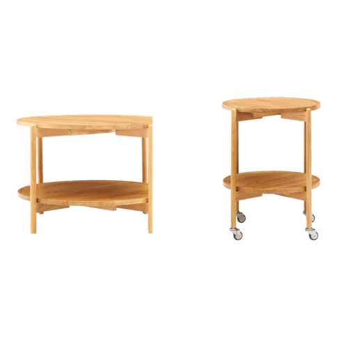 Solidwood Santa Rosa Coffee Table Pair, Set of 2