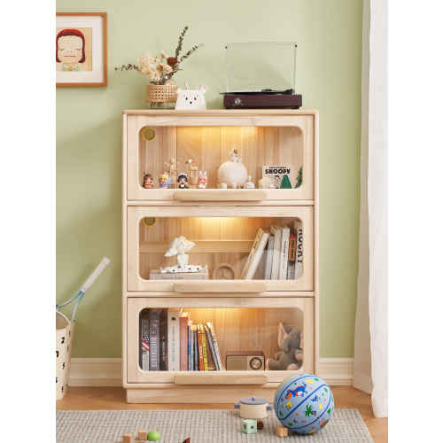 Solidwood Mio Kids 3-Tier Bookcase