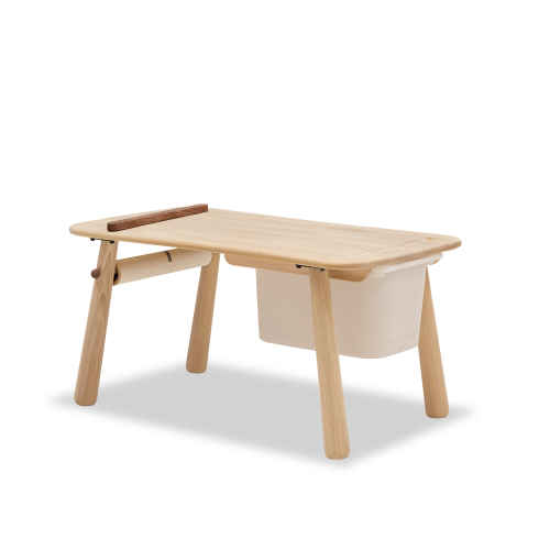 Solidwood Mio Kids Desk with Storage Box