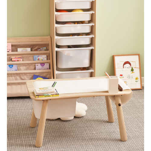 Solidwood Mio Kids Desk with Storage Box