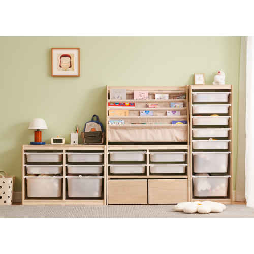 Solidwood Mio Kids Storage Combination, Set of 4