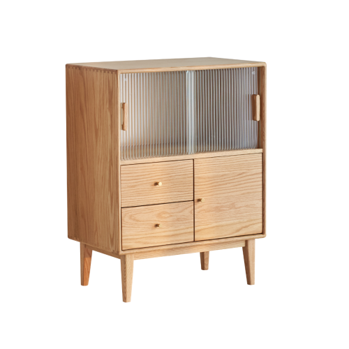 Solidwood Bailey Sideboard, 65x40x85CM, Oak