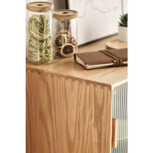 Solidwood Bailey Sideboard, 65x40x85CM, Oak