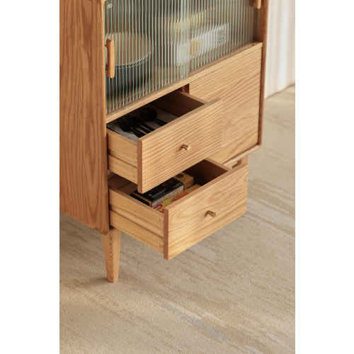 Solidwood Bailey Sideboard, 65x40x85CM, Oak