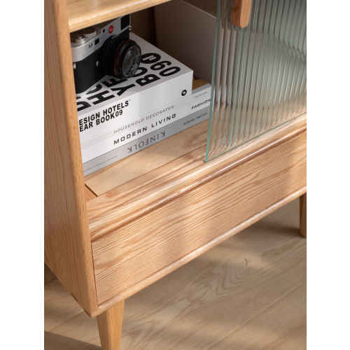 Solidwood Bailey Storage Cabinet with Drawer