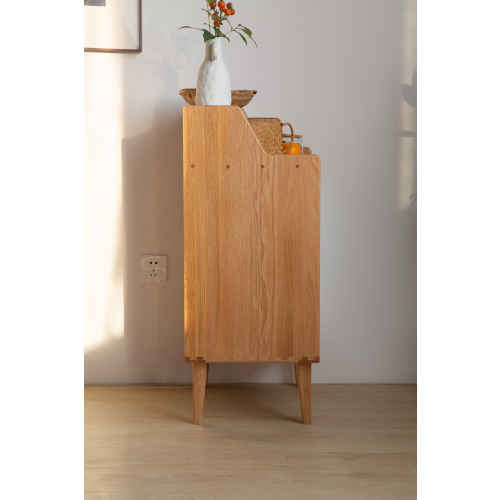 Solidwood Bailey Sideboard, 60x38x90CM, Oak