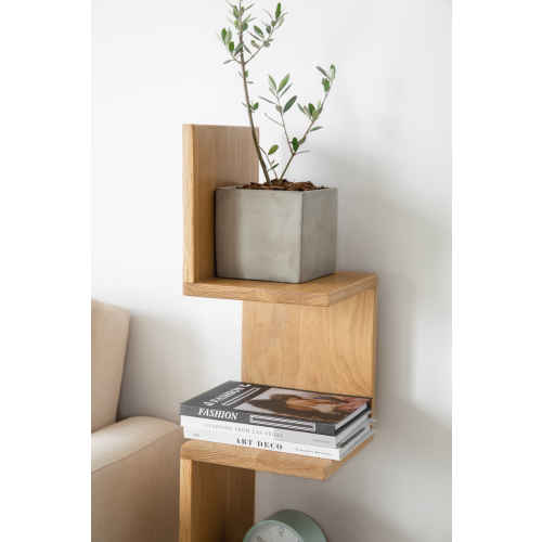 Solidwood Pittsburgh Corner Bookshelf