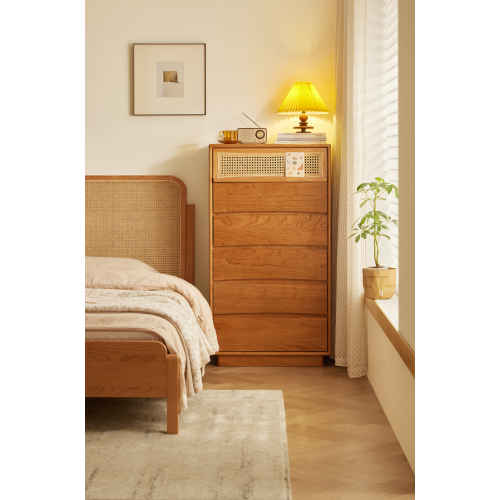 Solidwood Quartz Chest of 6 Drawers