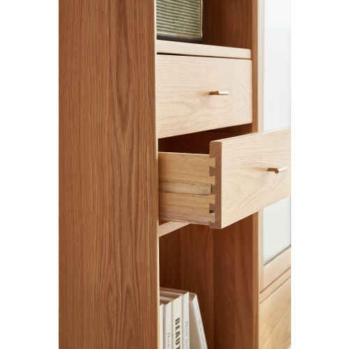 Solidwood Seattle Bookcase, 190cm