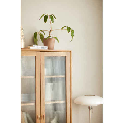 Solidwood Seattle Bookcase with Doors, 190cm