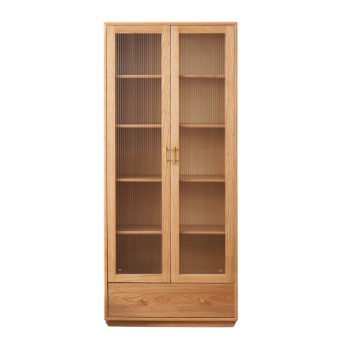 Solidwood Santa Rosa Bookcase with Doors, 185cm