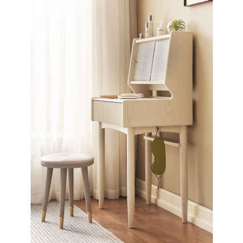 Solidwood Dolce Dressing Table with Sliding Door