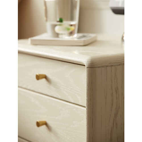 Solidwood Dolce 3-Drawer Bedside Table