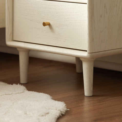 Solidwood Dolce 3-Drawer Bedside Table