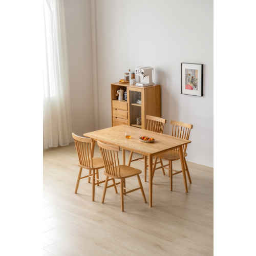 Solidwood Fuji Dining Table, 1.2m