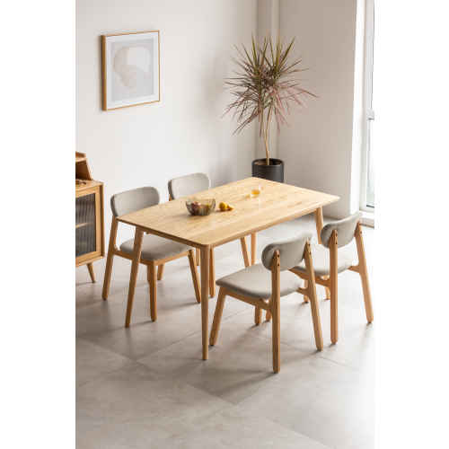 Solidwood Fuji Dining Table, 1.2m