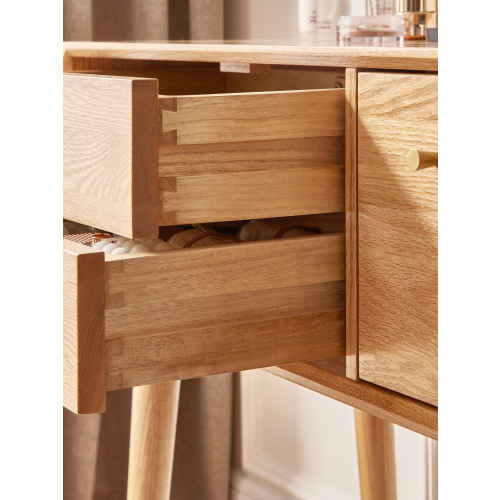 Solidwood Fuji Dressing Table, 95cm