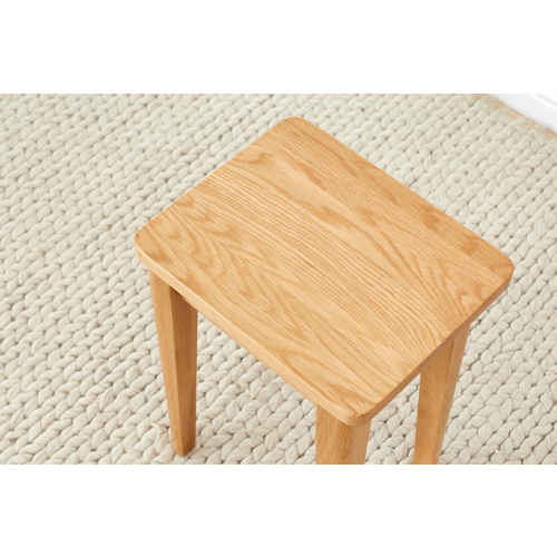 Solidwood Kano Foldable Dining Table with 2 Stools