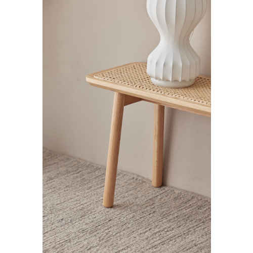 Solidwood Fuji Rattan Bench, 0.8m