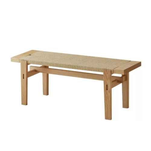 Solidwood Amber Rope Bench, 1.2m