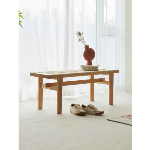 Solidwood Amber Rope Bench, 1.2m