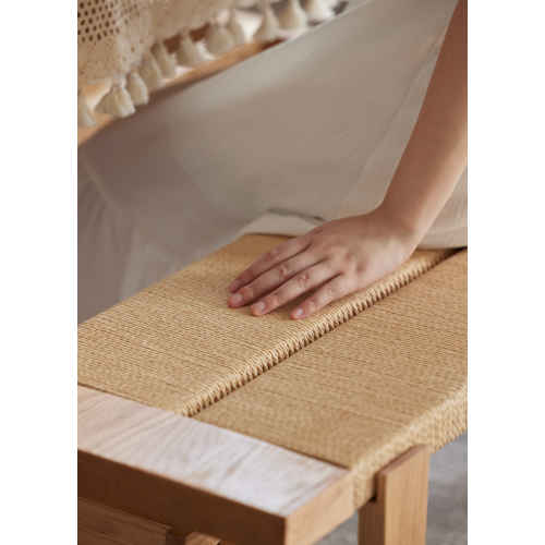 Solidwood Amber Rope Bench, 1.2m