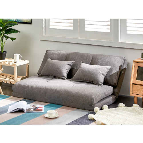 Urbana Japanese Futon Lounge 1-Seater Sofa Bed, 120cm, Grey