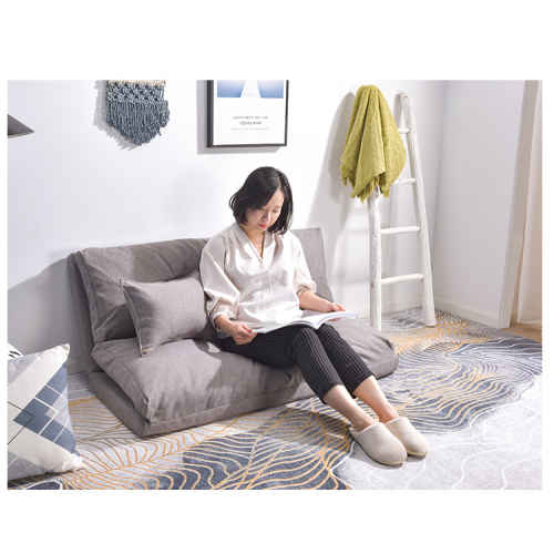 Urbana Japanese Futon Lounge 1-Seater Sofa Bed, 120cm, Grey