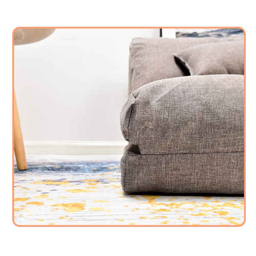 Urbana Japanese Futon Lounge 1-Seater Sofa Bed, 120cm, Grey