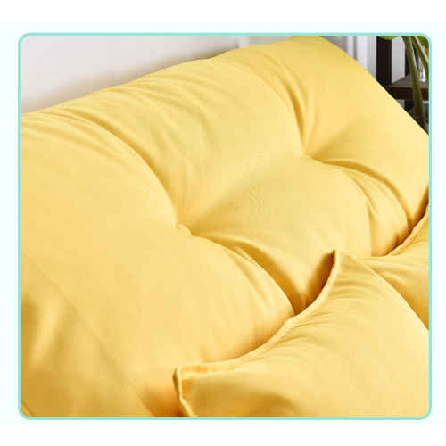 Urbana Japanese Futon Lounge Sofa Bed, Yellow, 150cm