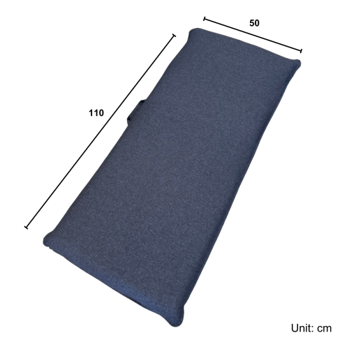 Urbana Japanese Futon Lounge, Blue, 50cm