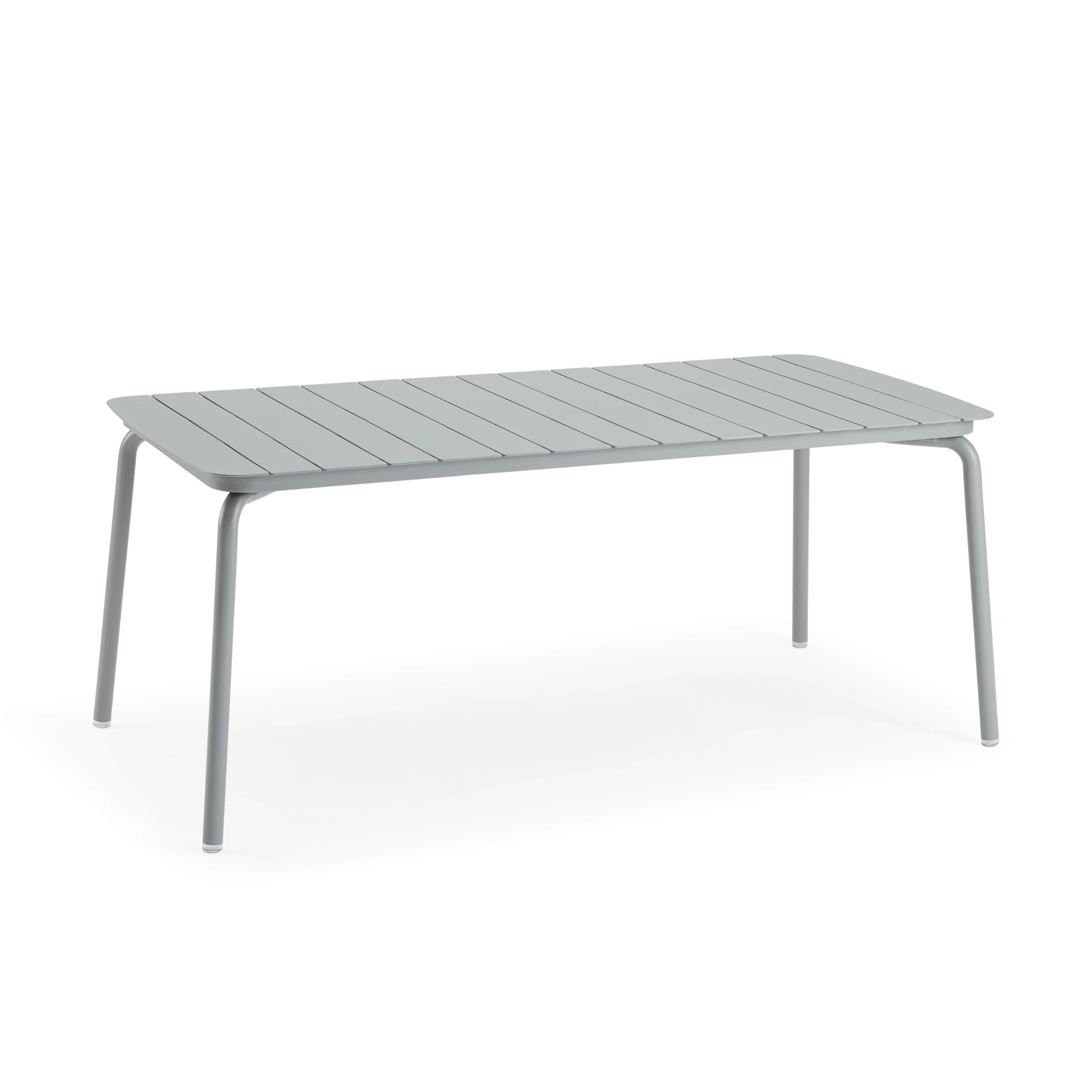 Wellmax Verano Outdoor Aluminium Rectangle Dining Table, Grey