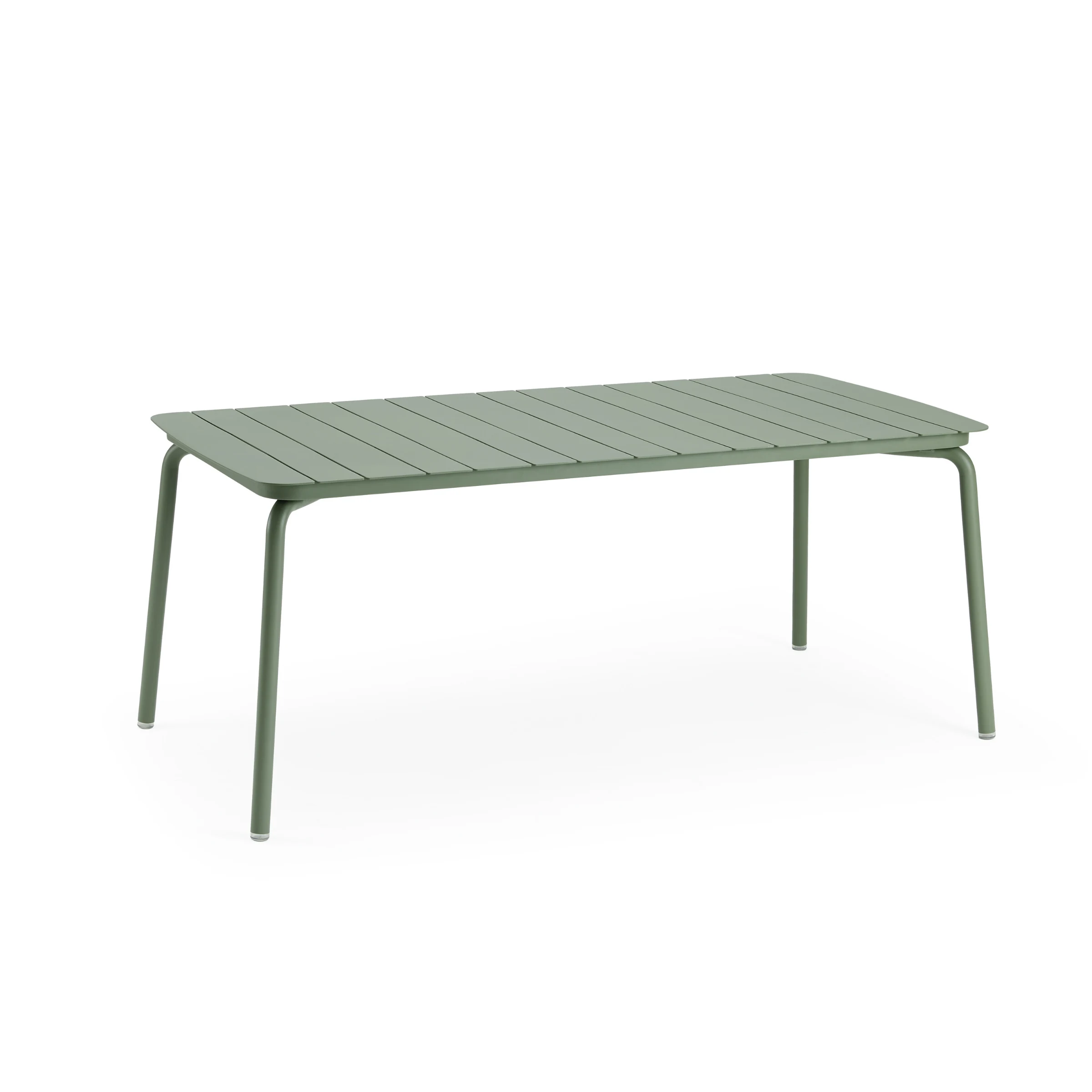Wellmax Verano Outdoor Aluminium Rectangle Dining Table, Green