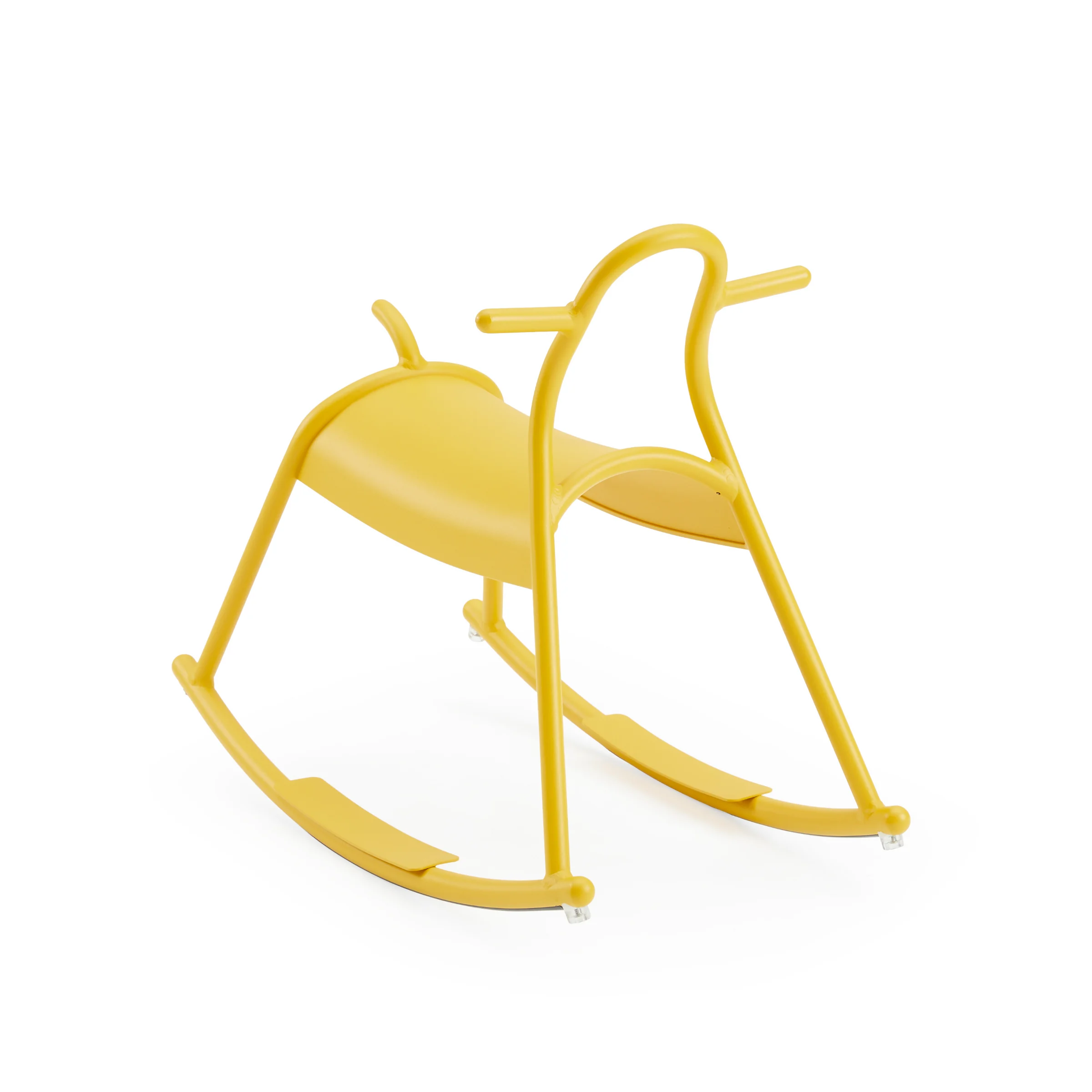 Wellmax Verano Outdoor Aluminium Rocking Horse, Yellow