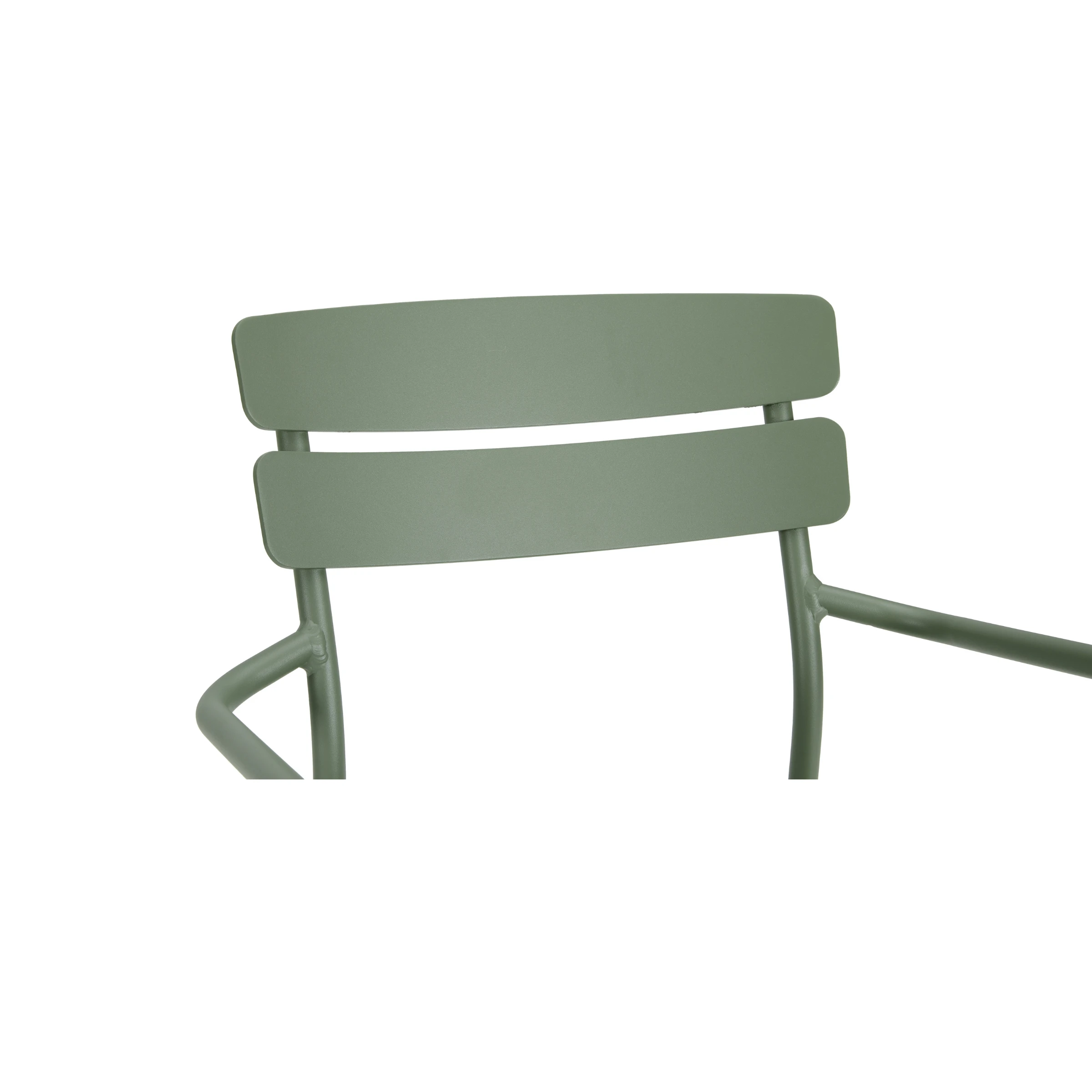 Wellmax Verano Outdoor Aluminium Dining Armchair, Set of 4, Green
