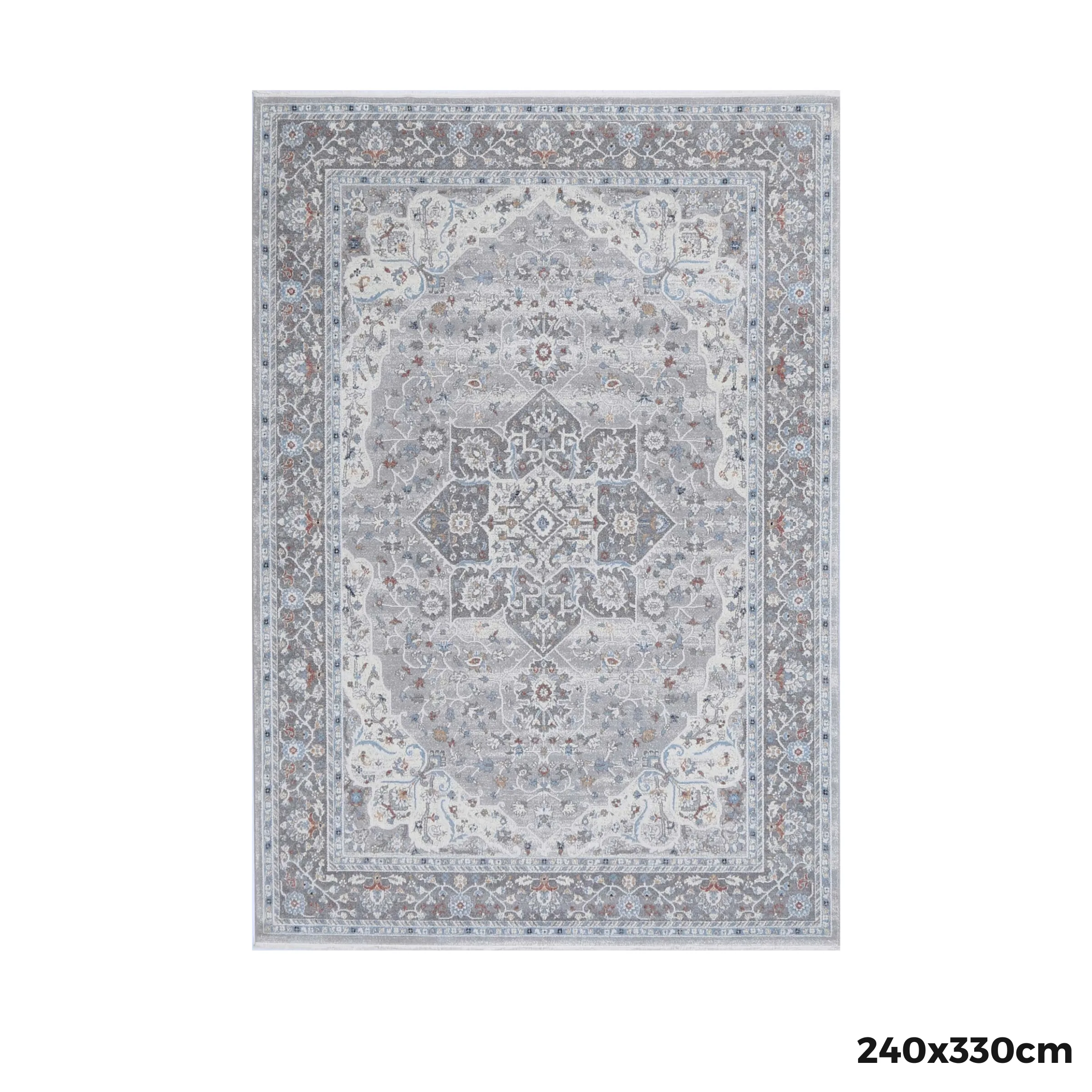 Wild Yarn Seasons Vintage Istanbul Rug, Neutral, 240x330cm