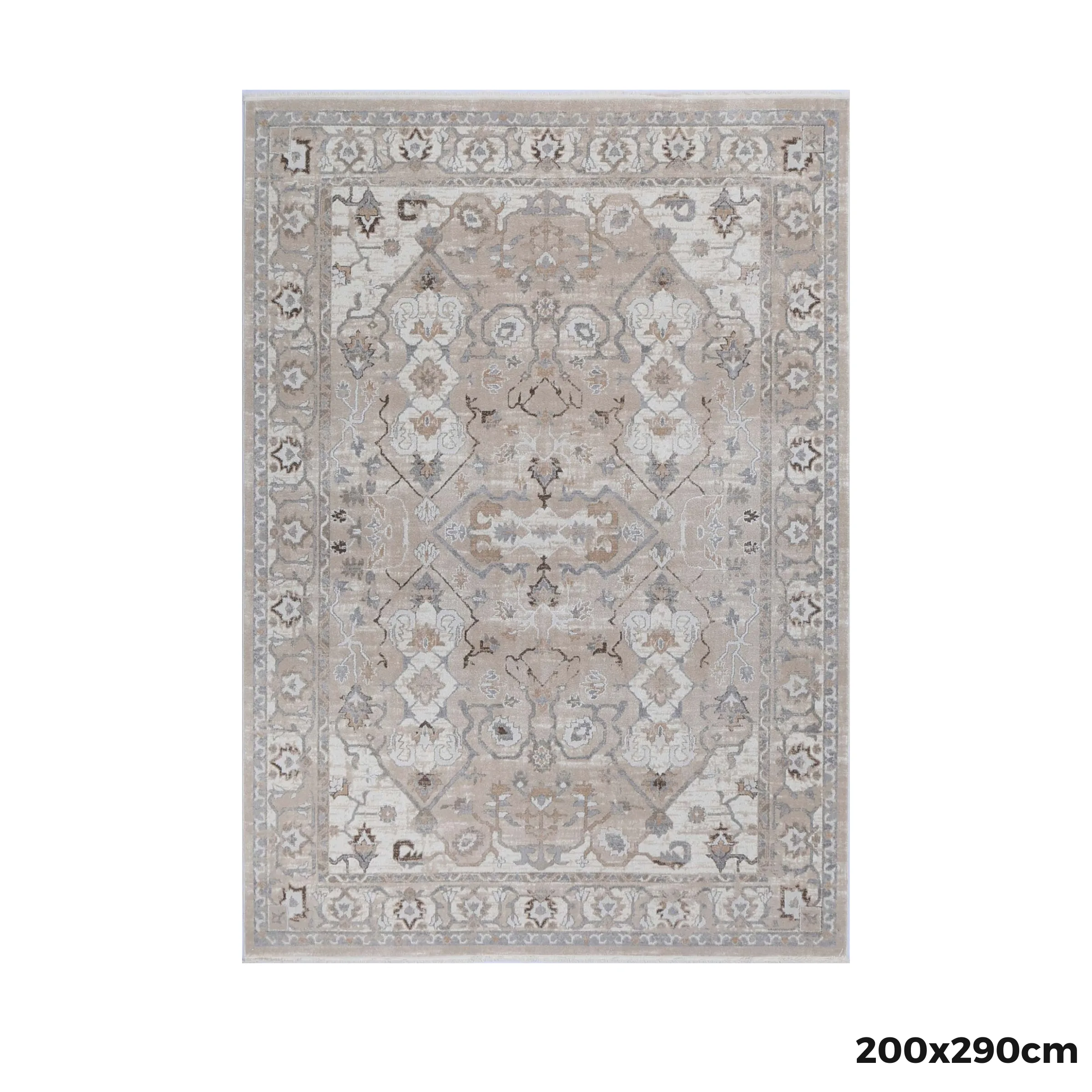 Wild Yarn Seasons Vintage Mauritius Rug, Beige, 200x290cm
