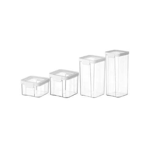 ZenLife Square Airtight Container, 460ml, 10.5x11x7cm