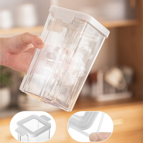 ZenLife Glen Square Airtight Container, 1300ml, 10.5x11x18.7cm