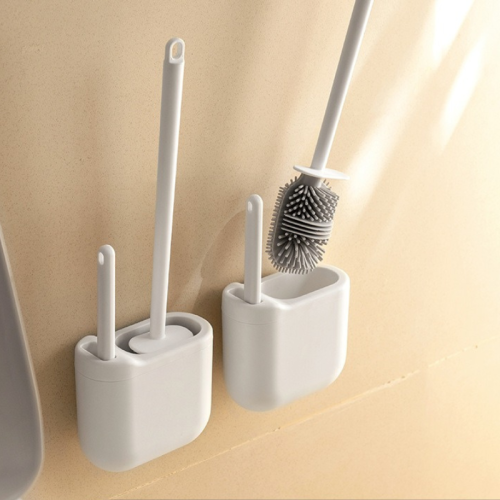 ZenLife Wall Mounted Toilet Brush with Scrub Brush