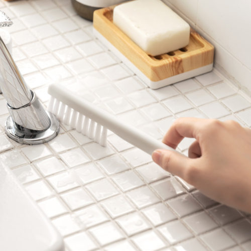 ZenLife Wall Mounted Toilet Brush with Scrub Brush