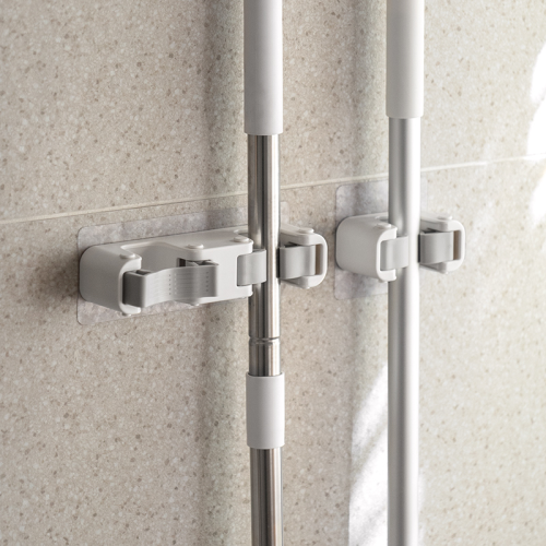 ZenLife Dale Mop Holder, Double, 17x3.8x4.5cm