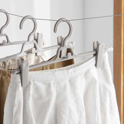 ZenLife Brook Stackable Trousers Rack, 5 Pack, White