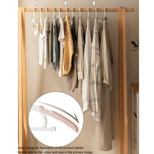 Zenlife Brook Kids Clothes Hanger, 10pcs, White