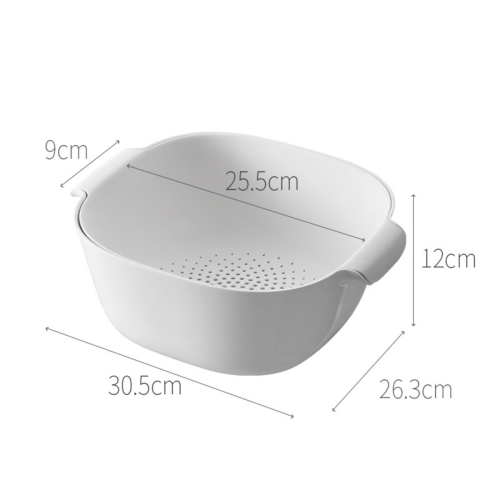 Zenlife Colander with Bowl