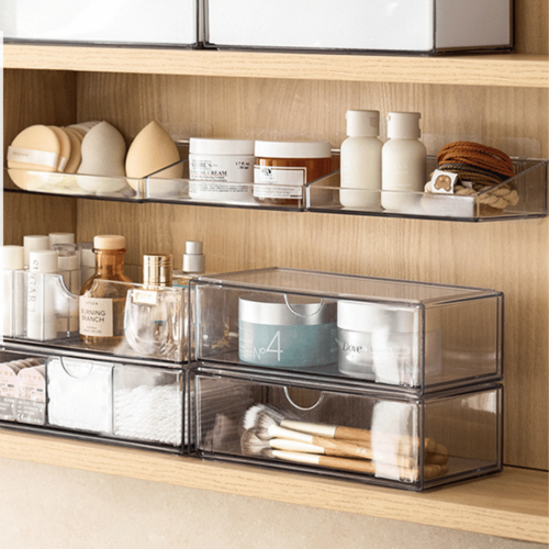 Zenlife Ridge Pull-Out Storage Box, with Multi Compartments