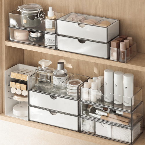 Zenlife Ridge Pull-Out Storage Box, with Multi Compartments